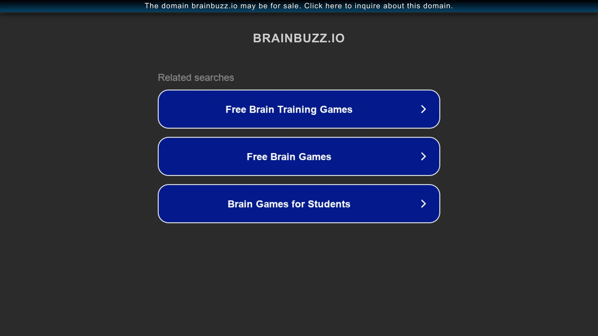 brainbuzz-io homepage