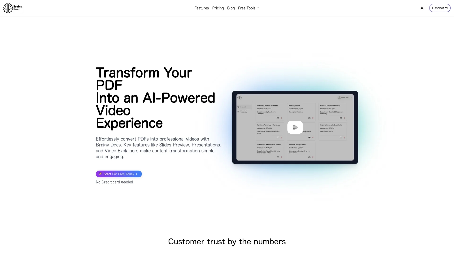 brainy-docs homepage