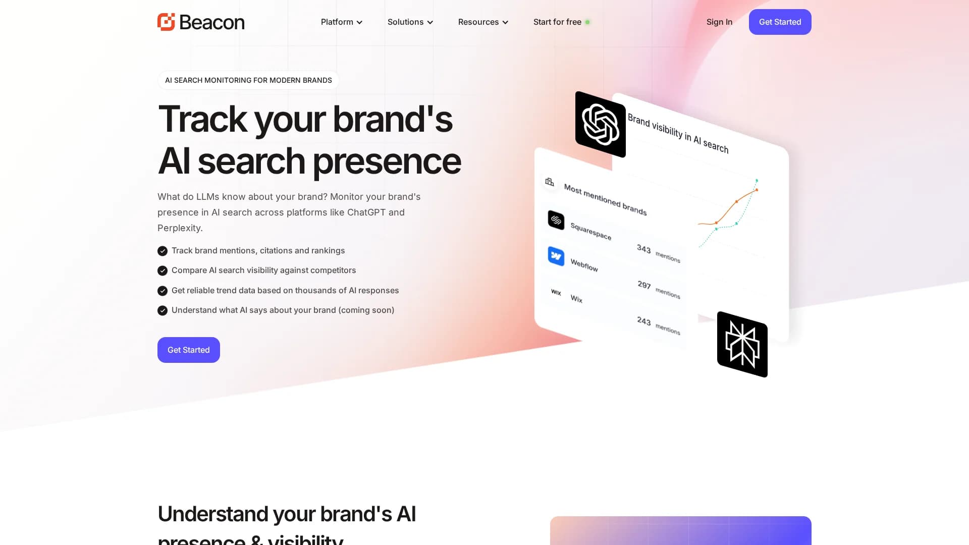 brandbeacon homepage