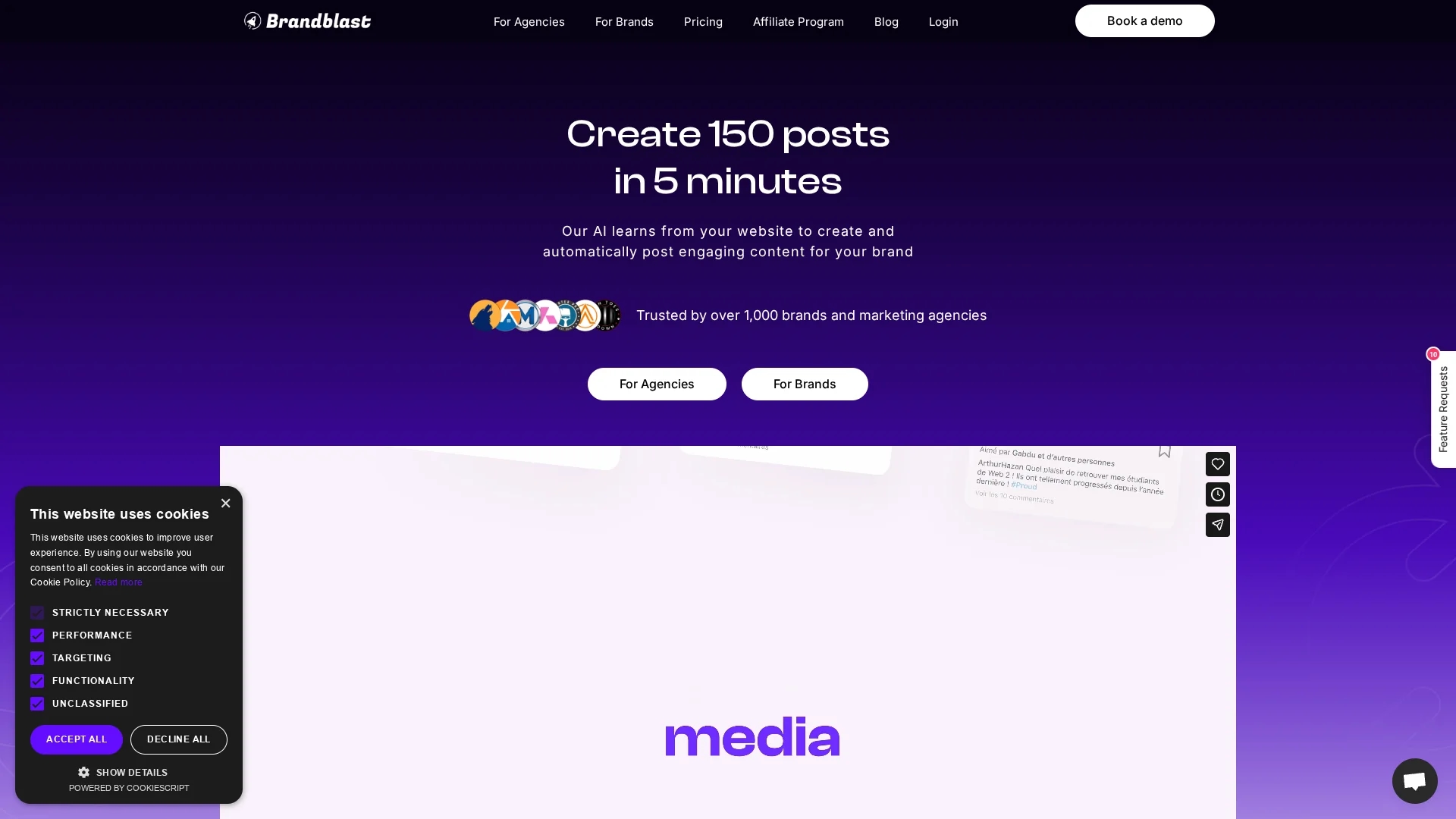 brandblast homepage
