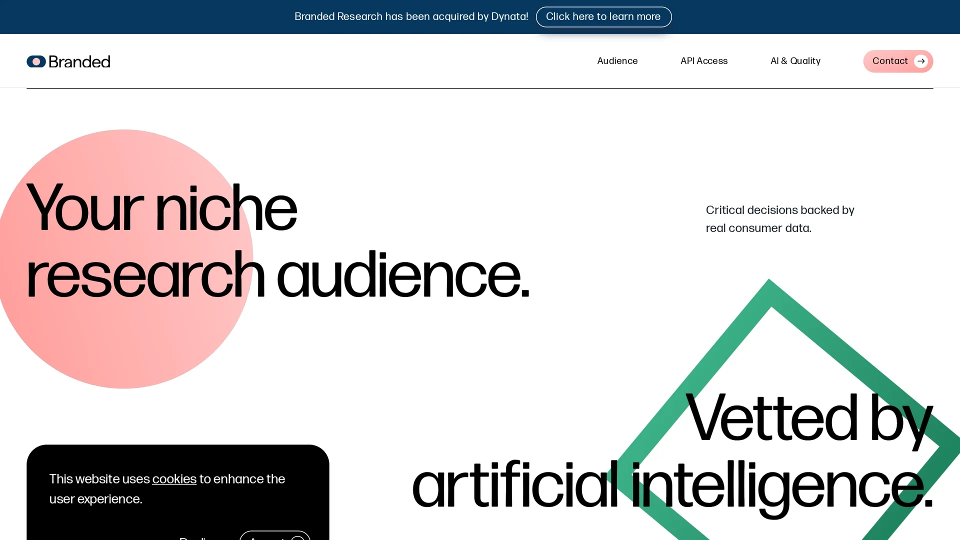 branded homepage