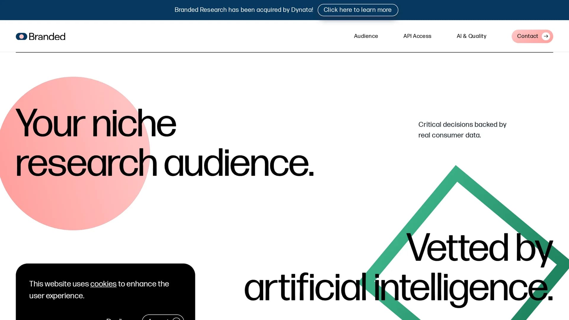 branded homepage