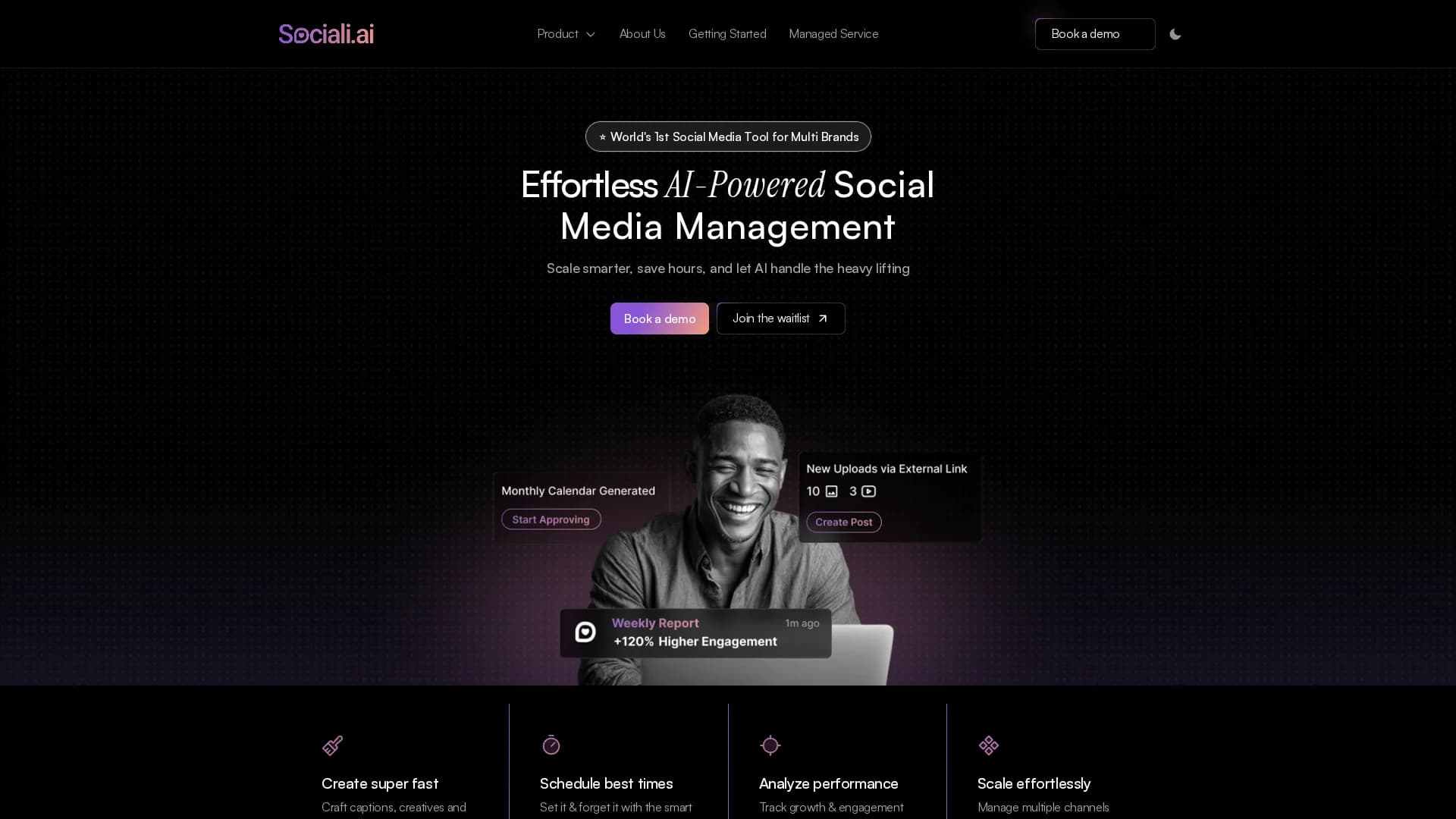 brandsocial homepage