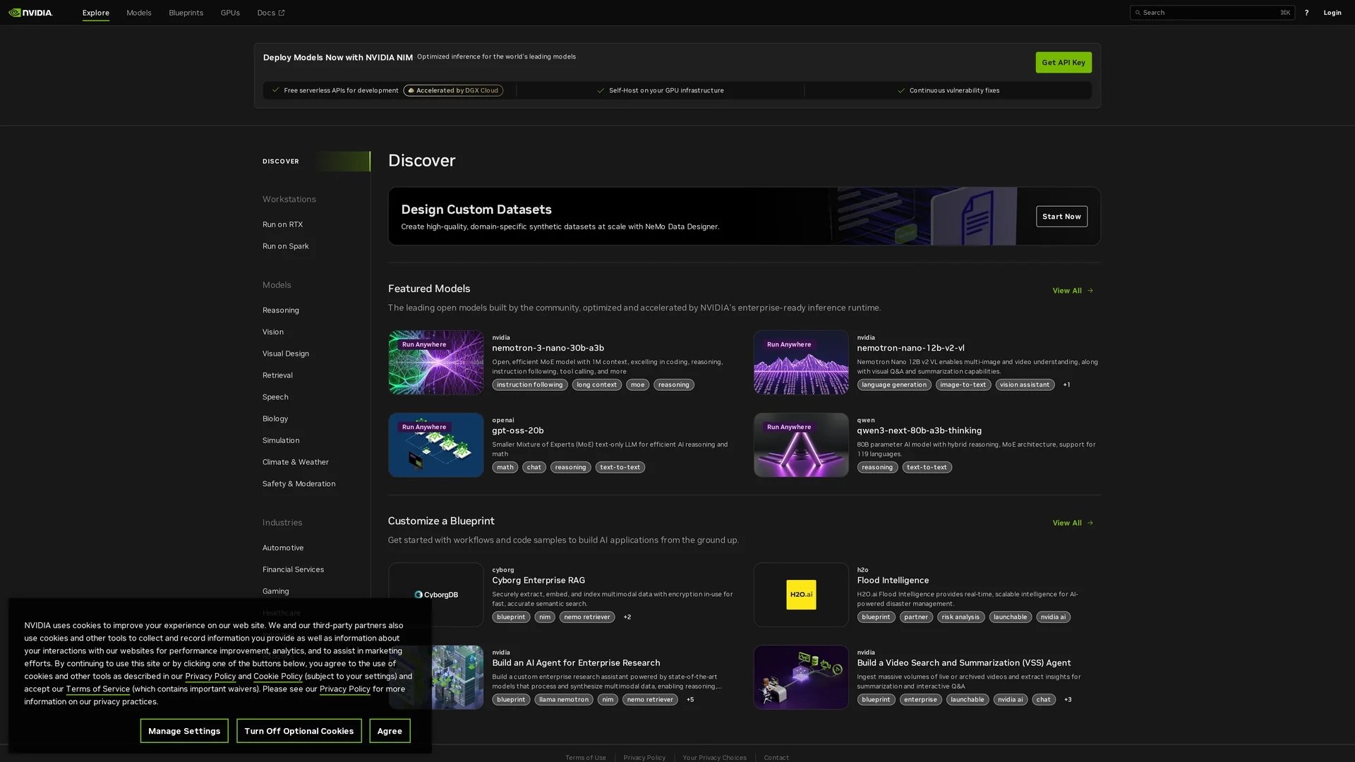 build-by-nvidia homepage