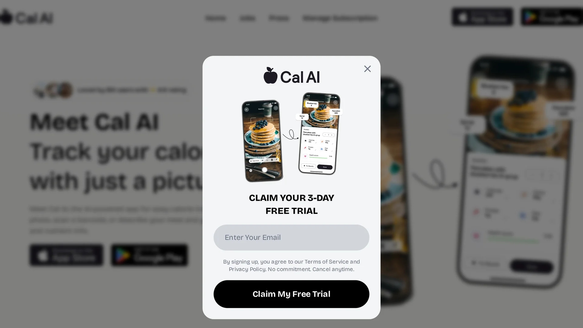 calai-app homepage