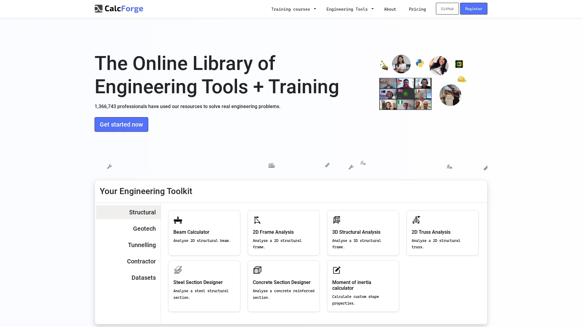 calcforge homepage