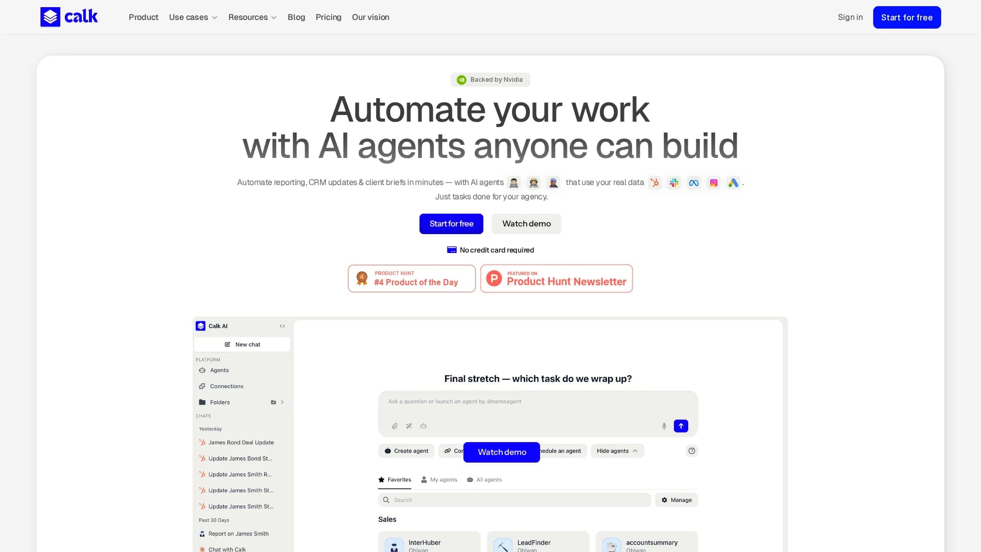 calk-ai homepage