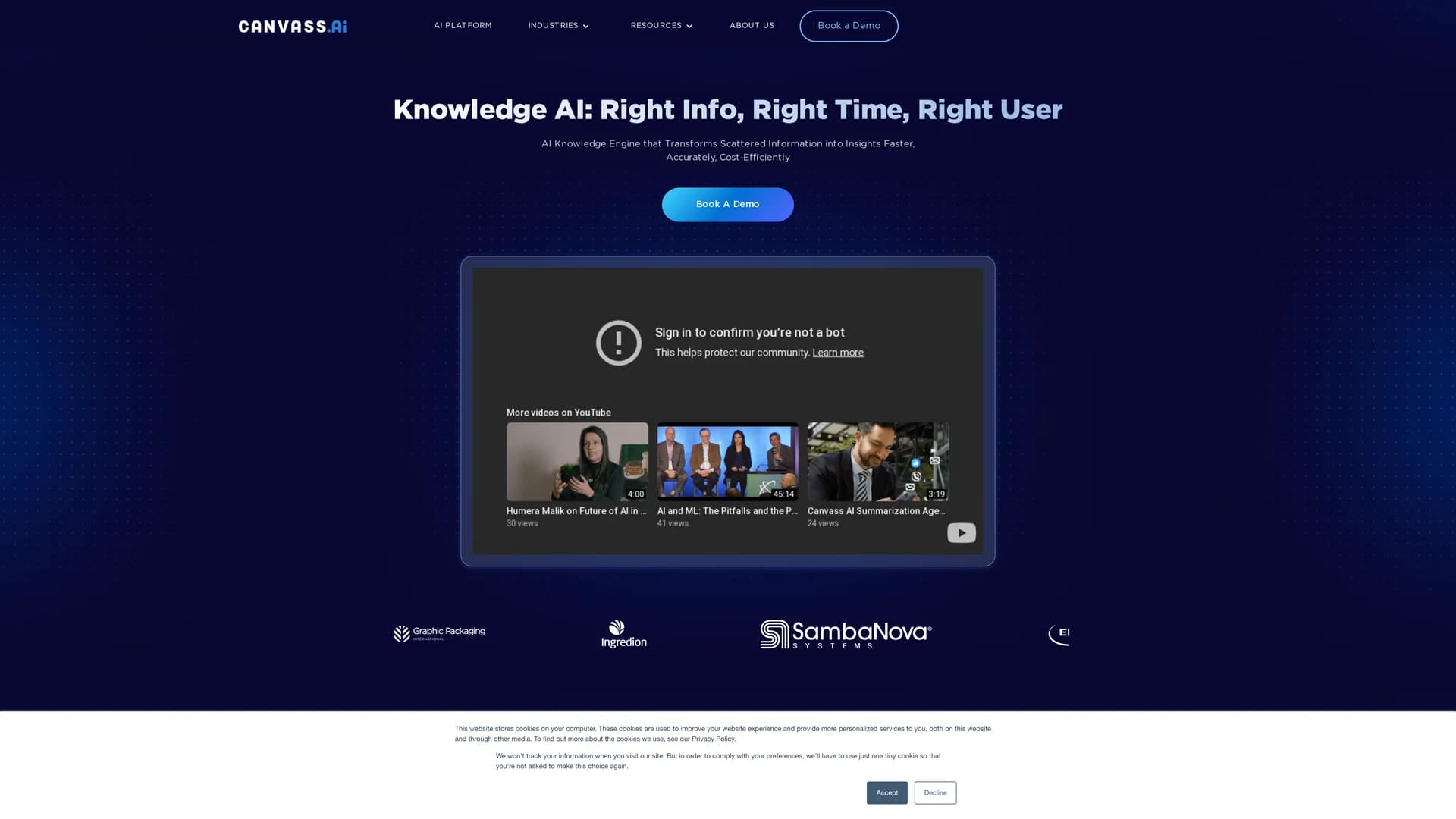 canvass-io homepage