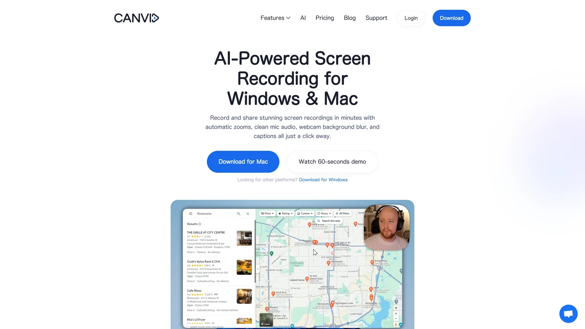 canvid-com homepage