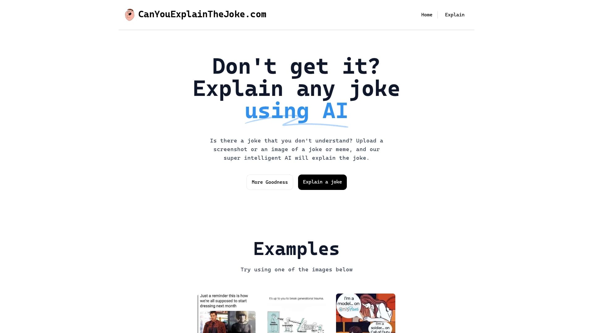 canyouexplainthejoke homepage