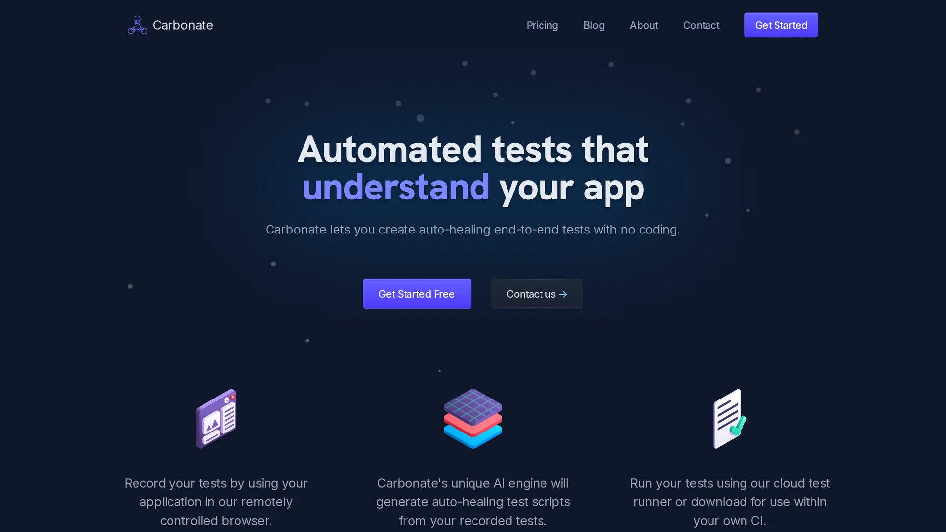 carbonate homepage