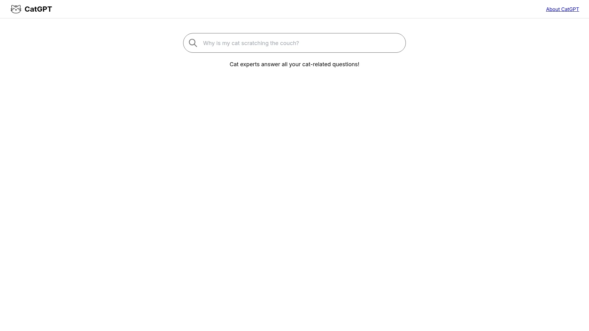 catgpt homepage
