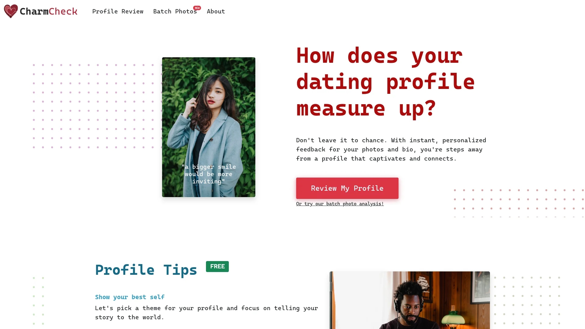 charm-check homepage