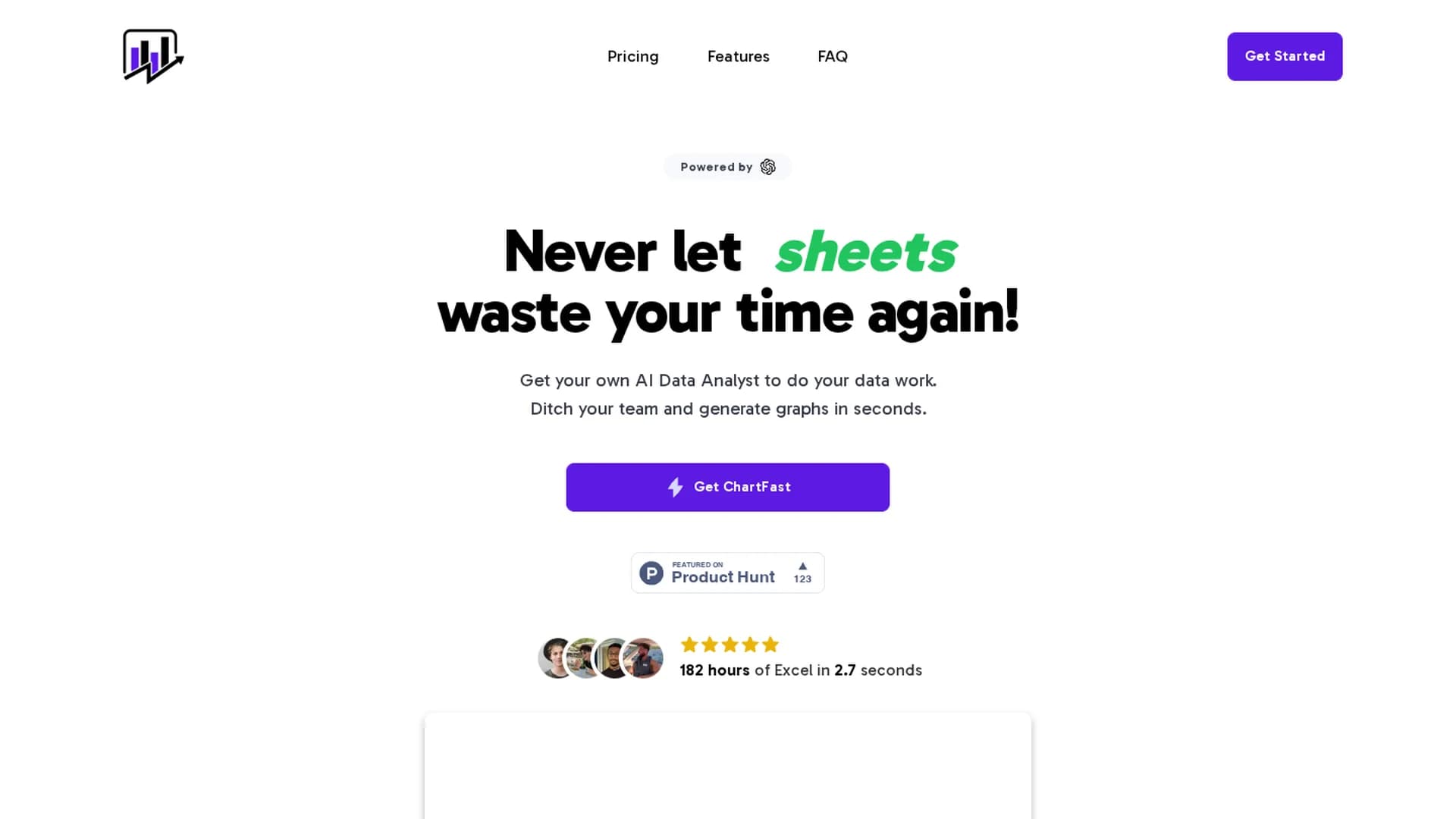 chartfast homepage