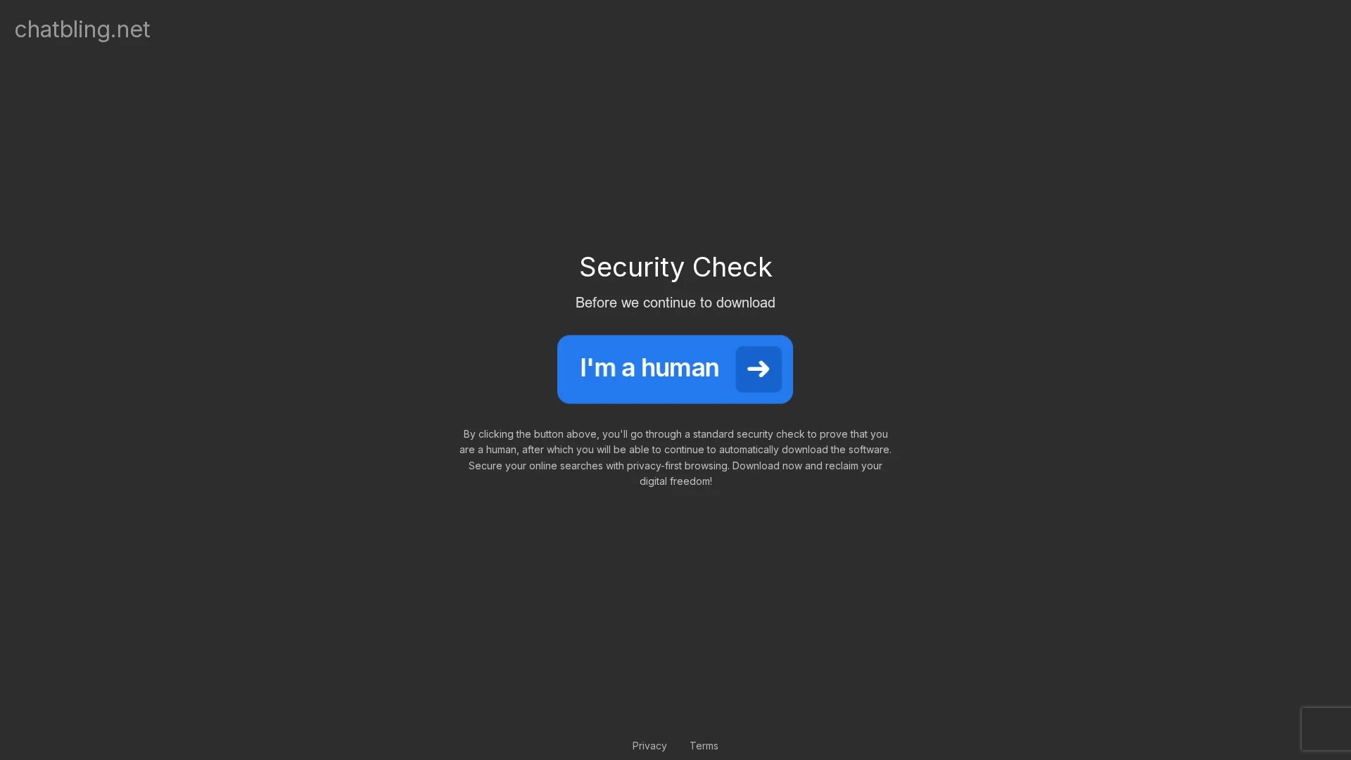 chat-bling-with-ai homepage