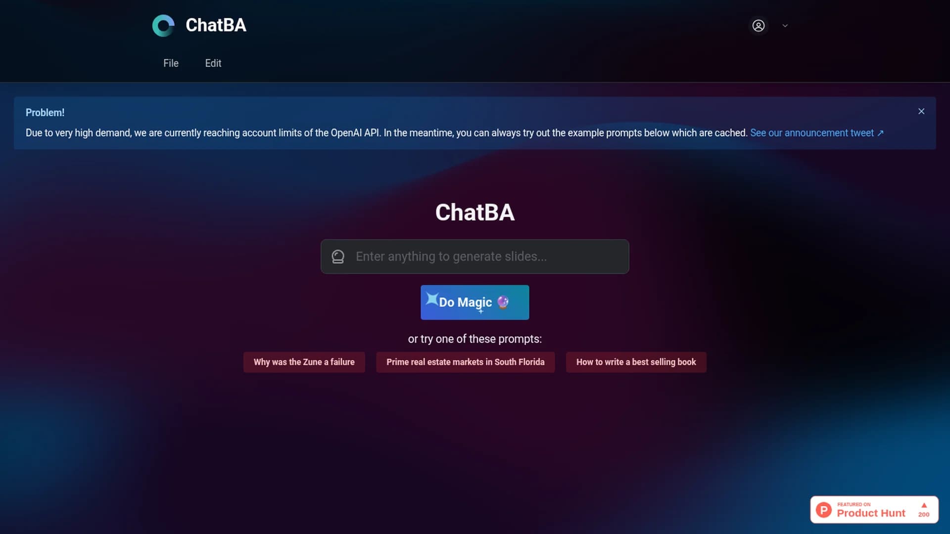 chatbcg homepage
