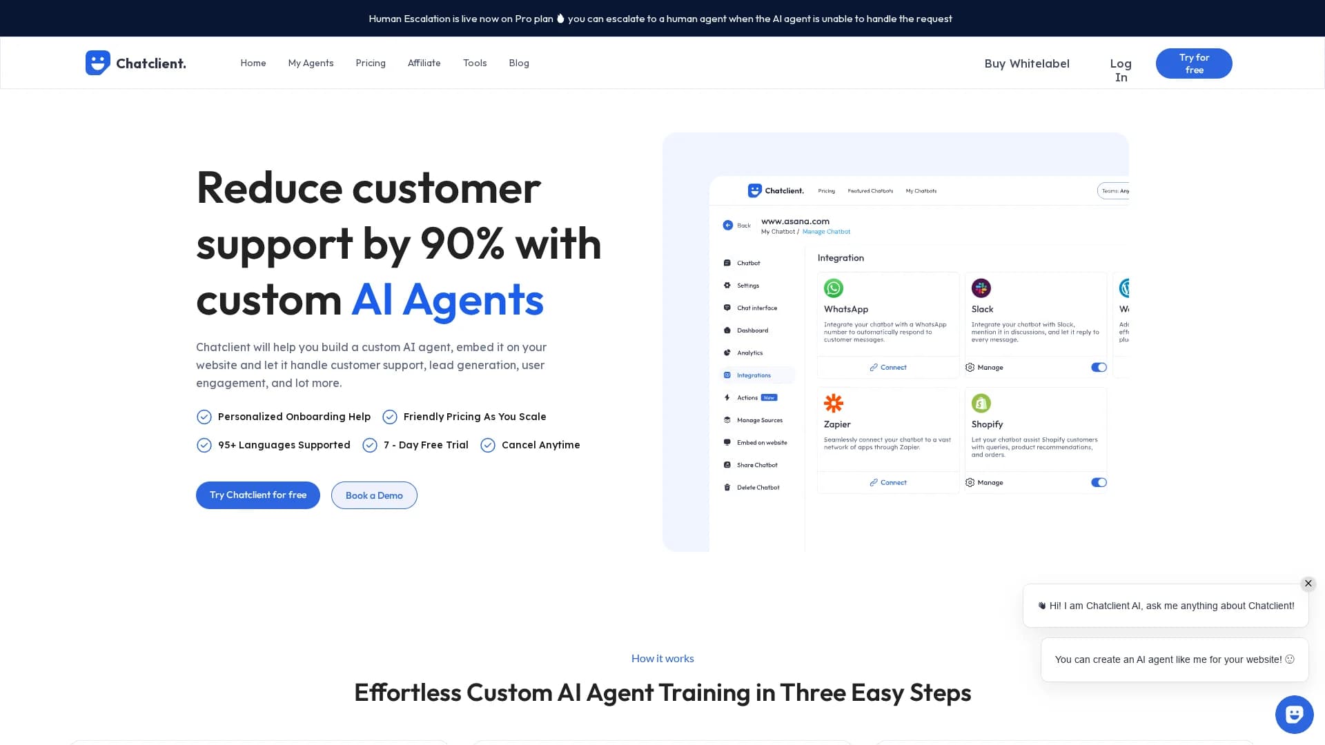 chatclient homepage