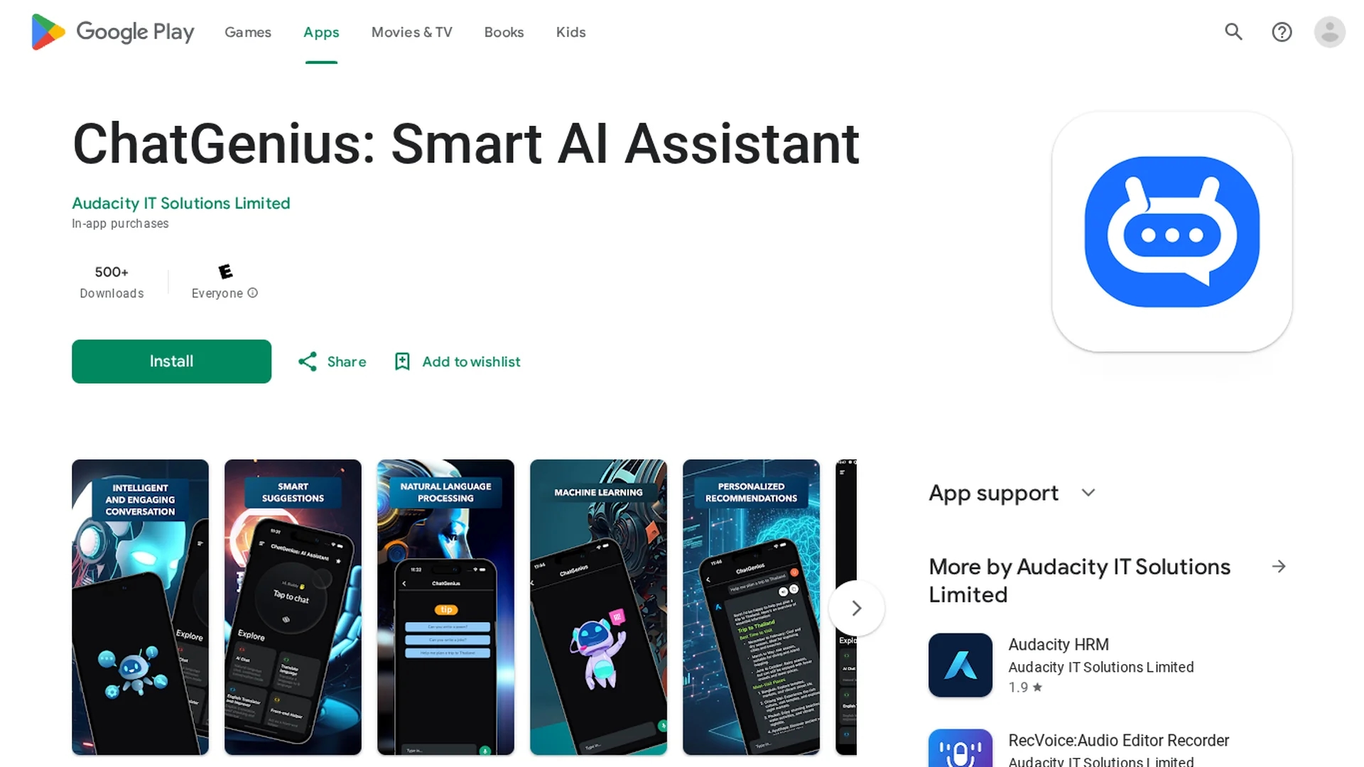 chatgenius-smart-ai-assistant homepage
