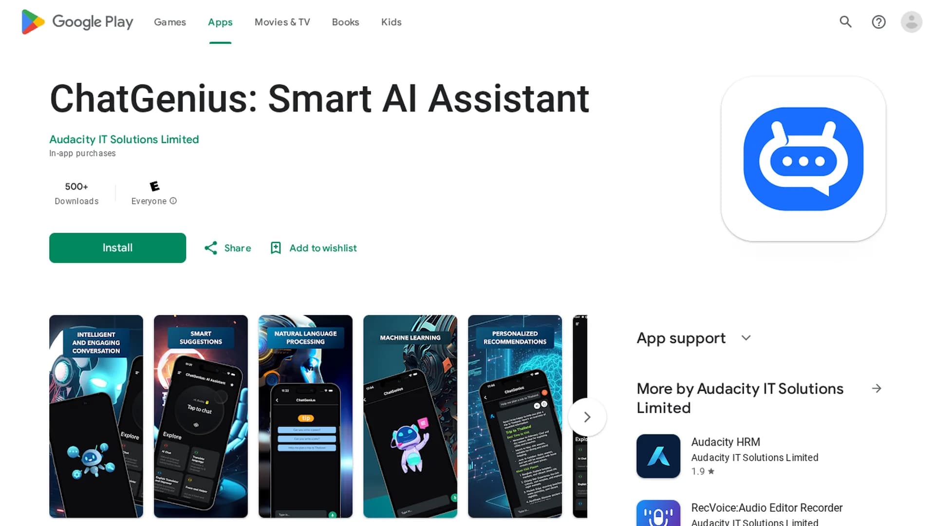 chatgenius-smart-ai-assistant homepage