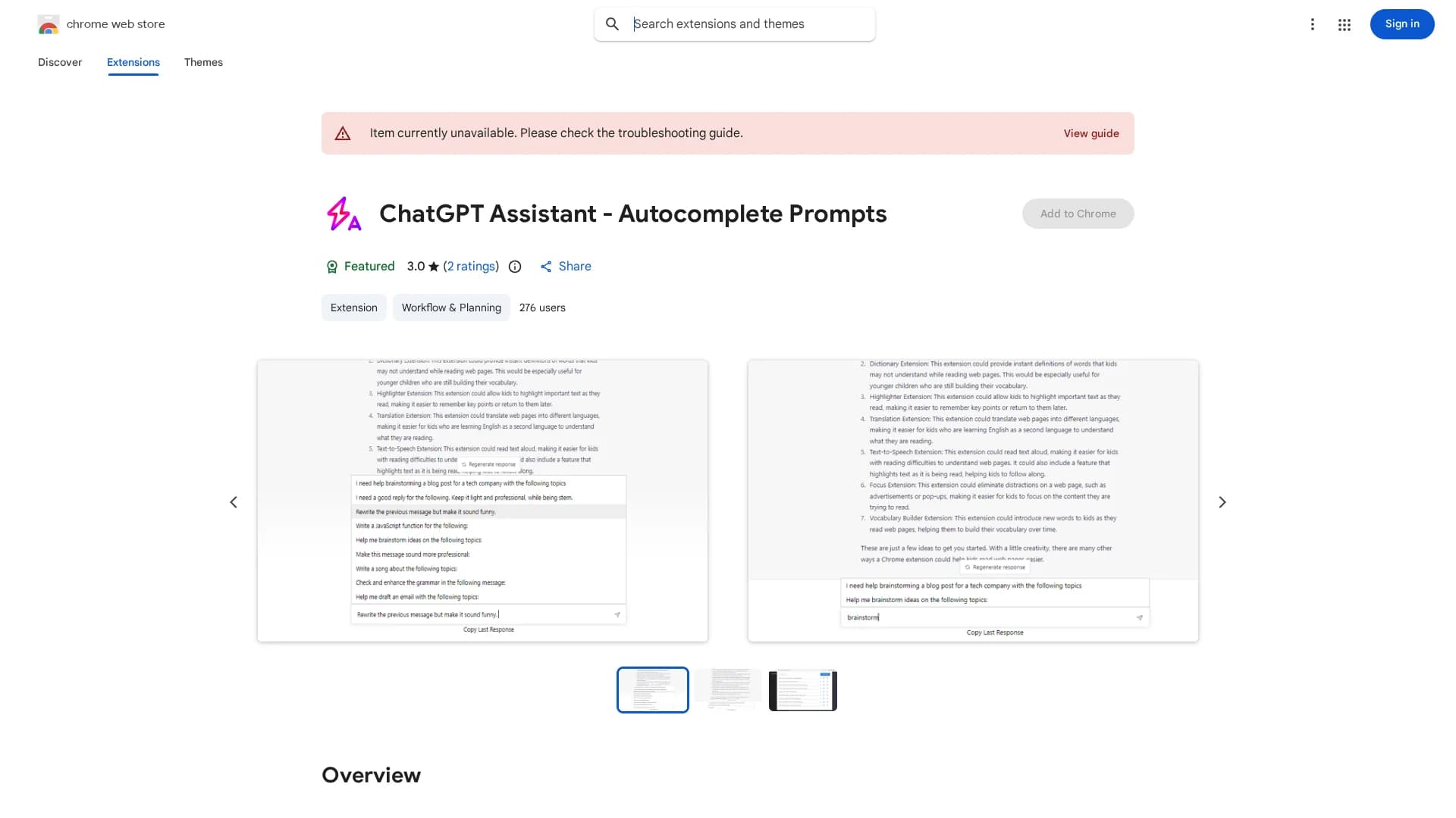 chatgpt-assistant-autocomplete-prompts homepage