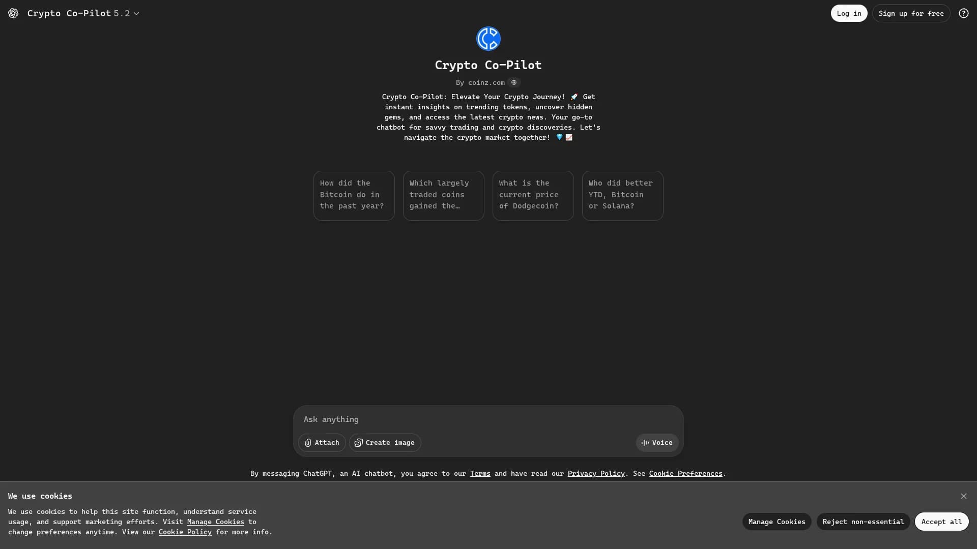 chatgpt-coinz-com homepage
