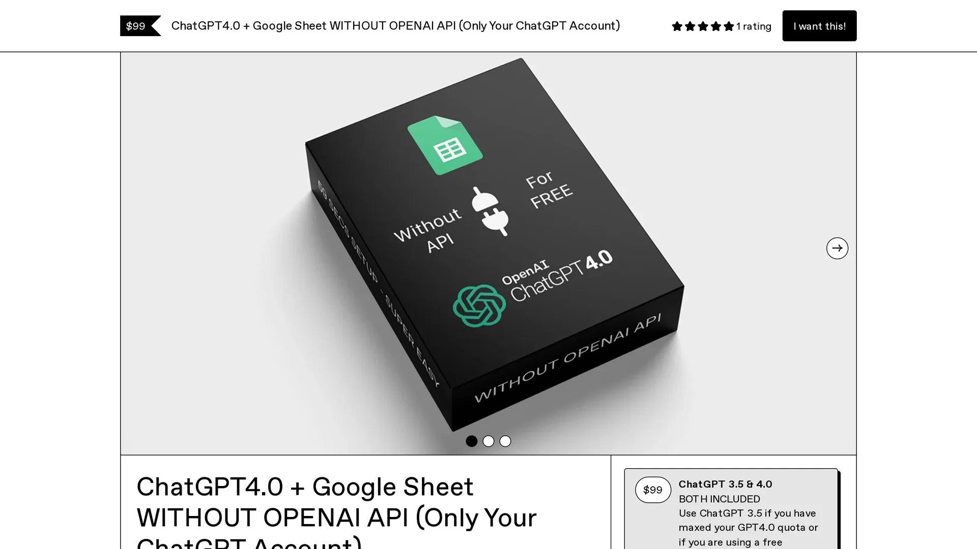 chatgpt-google-sheet homepage