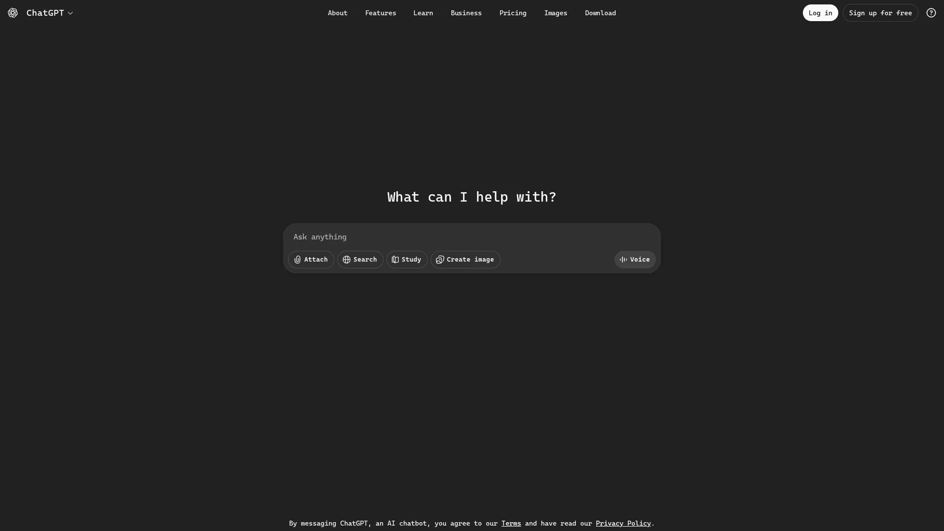 chatgpt-openai homepage