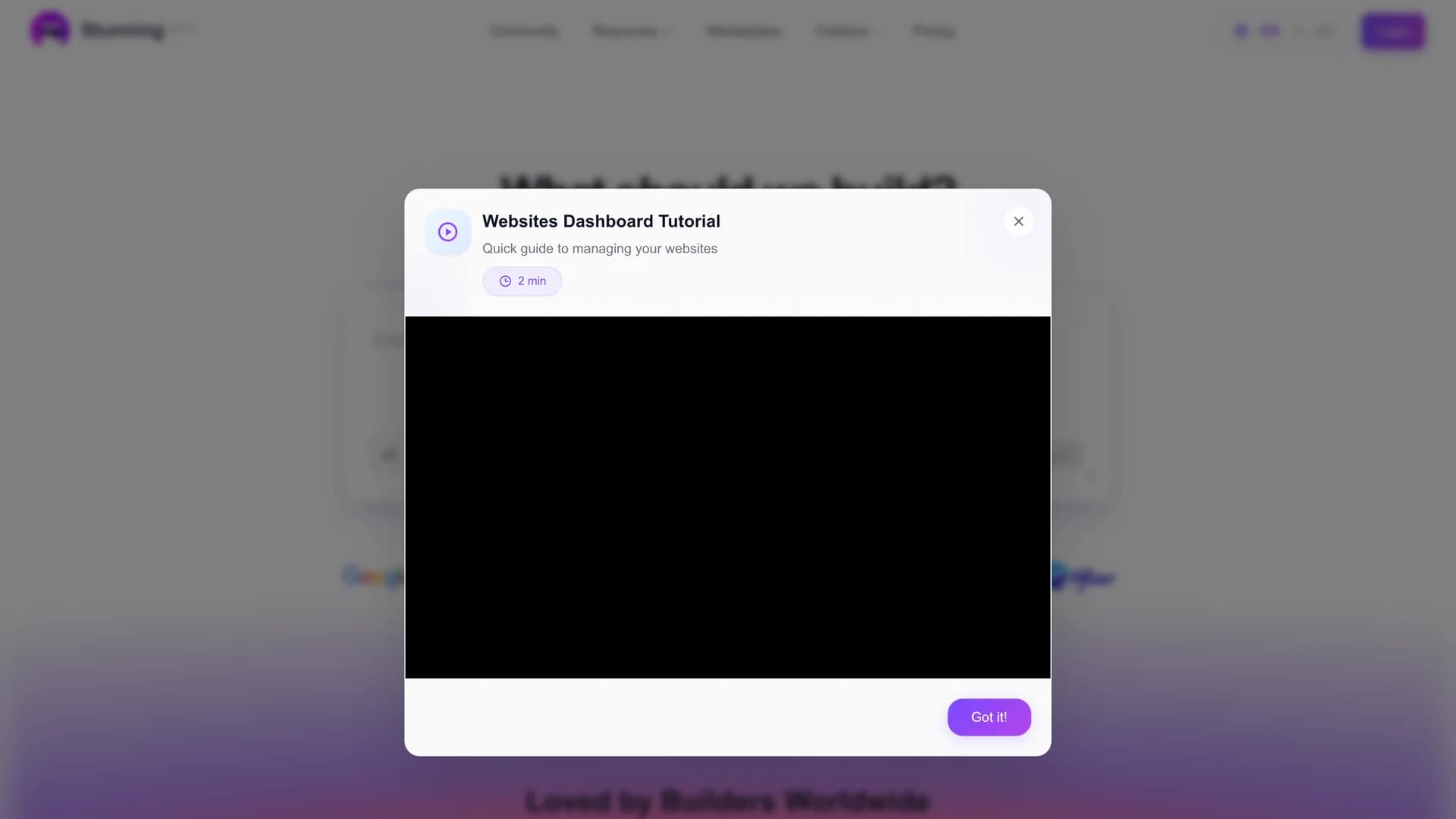 chatgpt-website-builder homepage