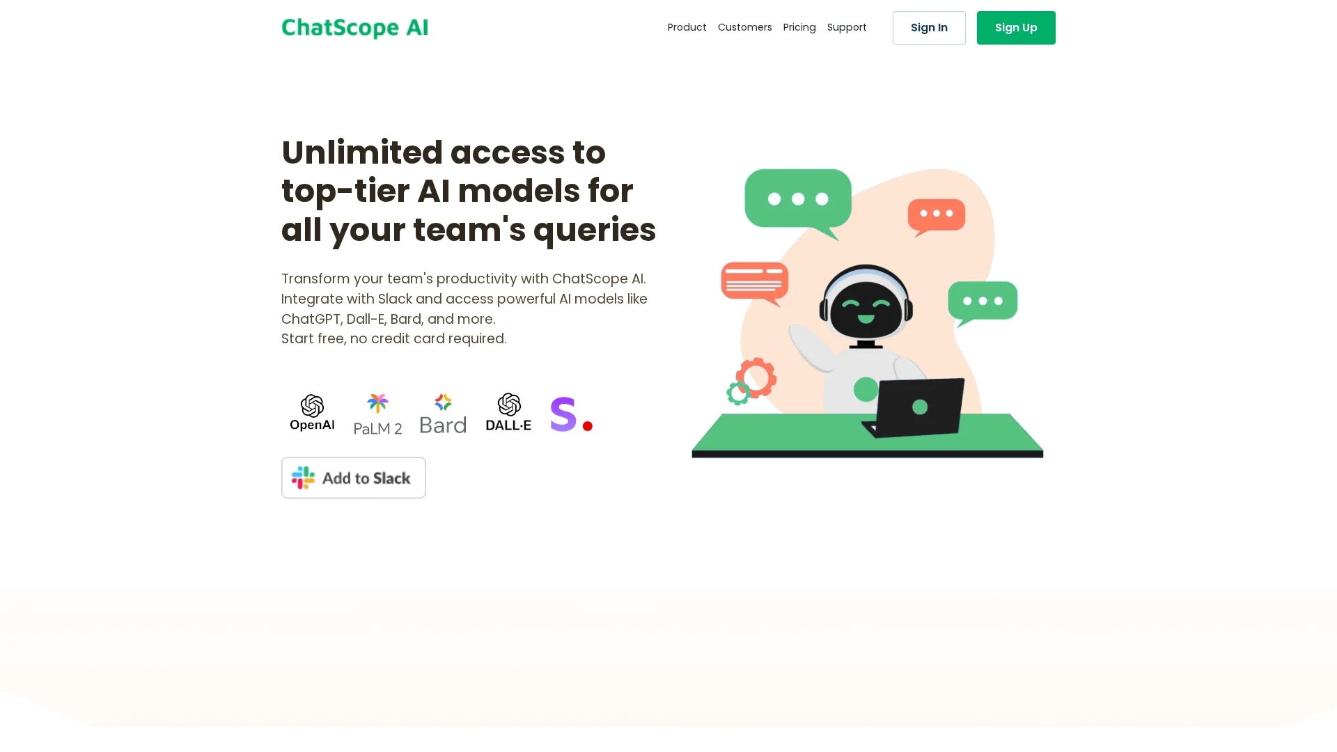 chatscopeai homepage