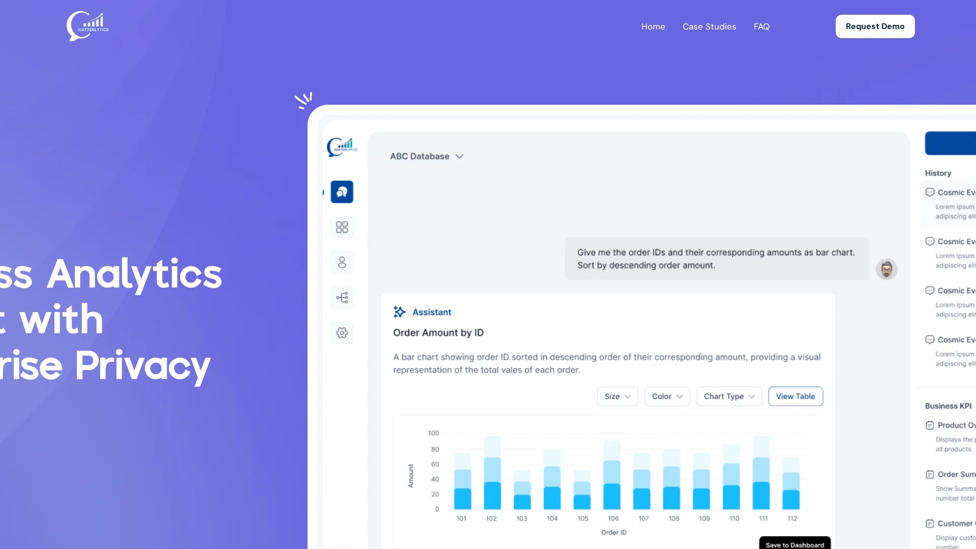 chatterlytics homepage