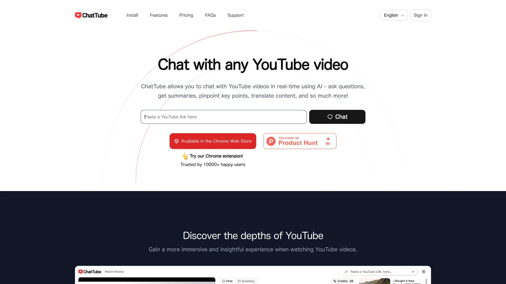 chattube homepage