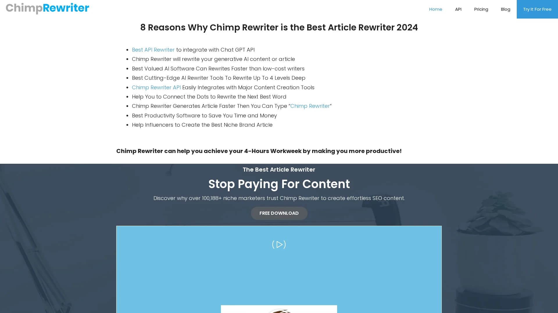 chimp-rewriter homepage