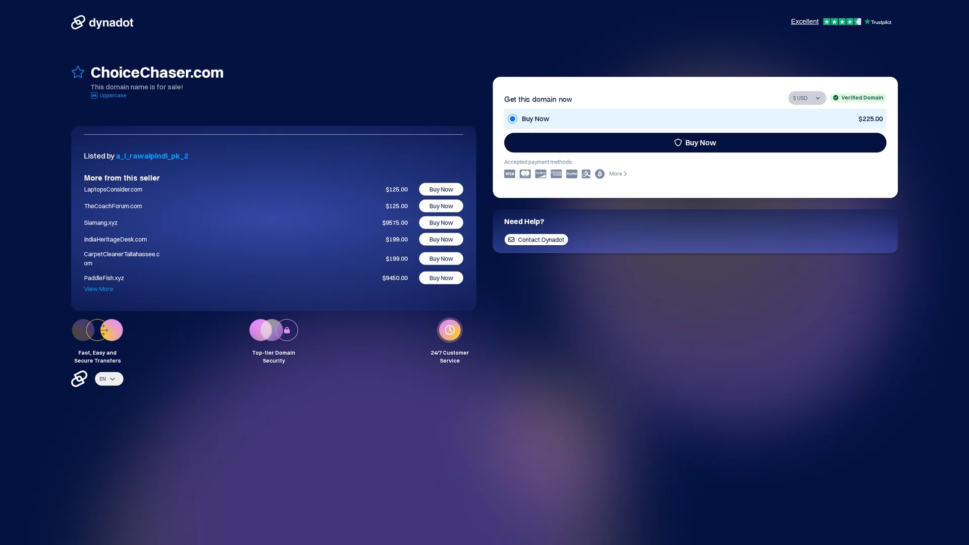 choicechaser homepage