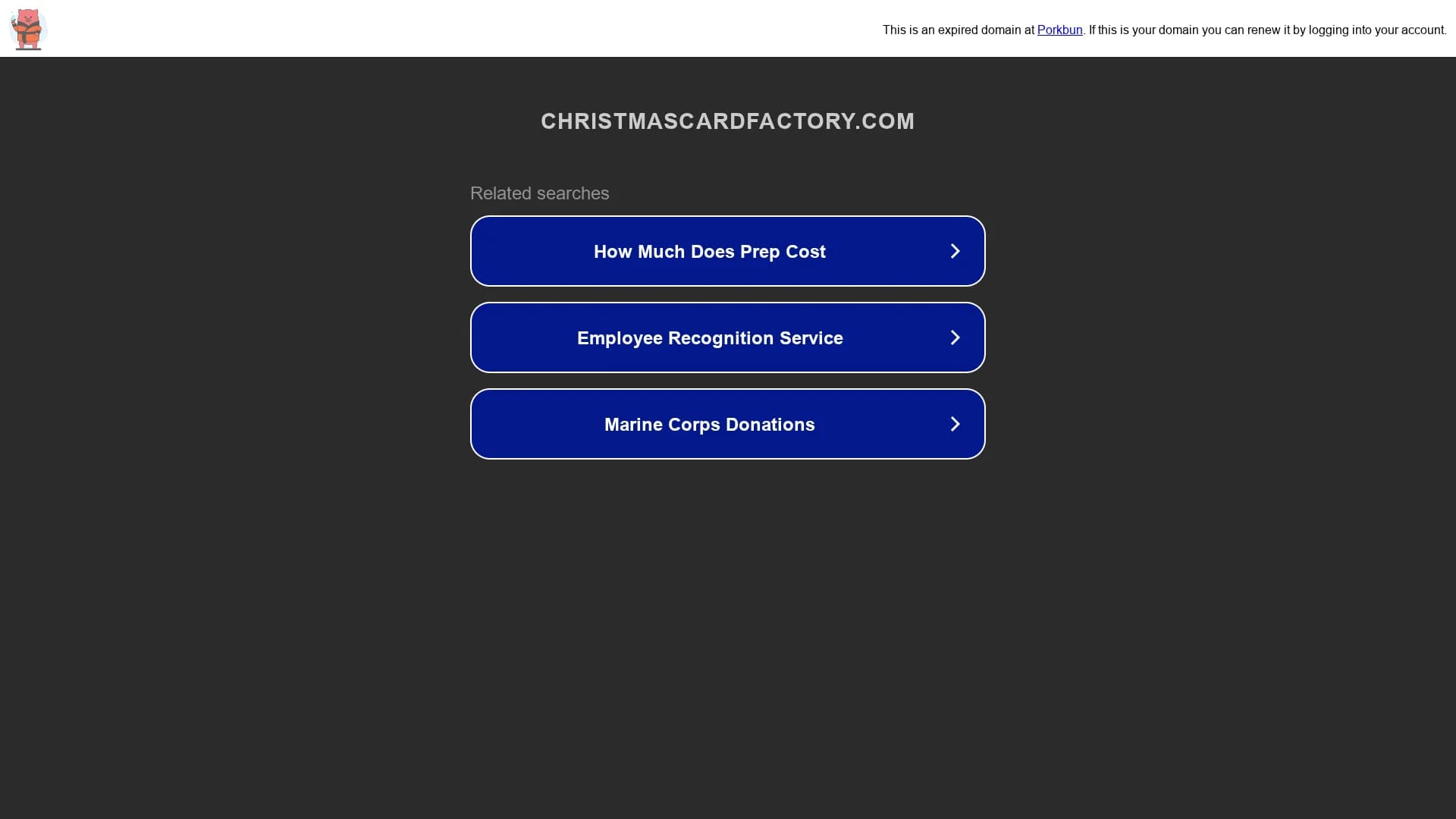 christmas-card-factory homepage