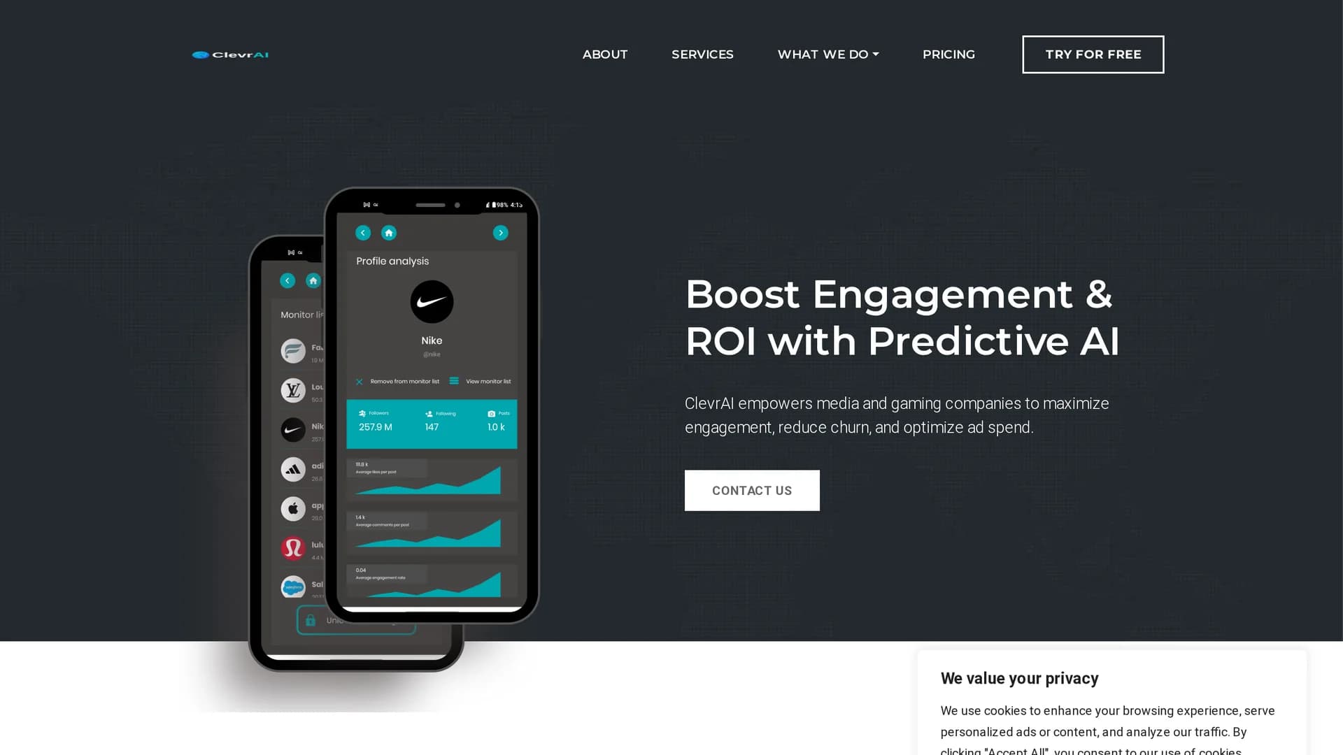 clevr-ai homepage