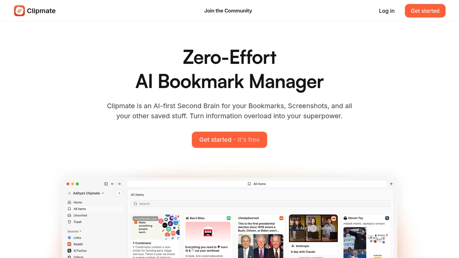clipmate-ai homepage