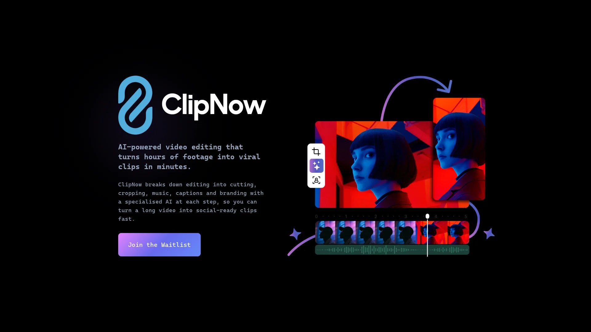 clipnow-ai homepage
