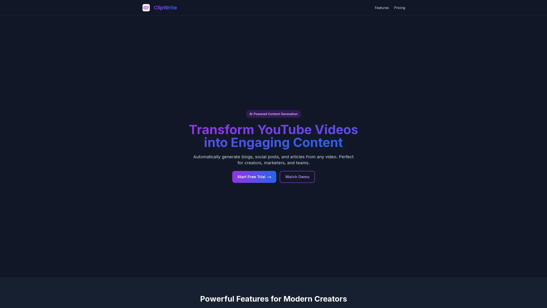 clipwrite homepage