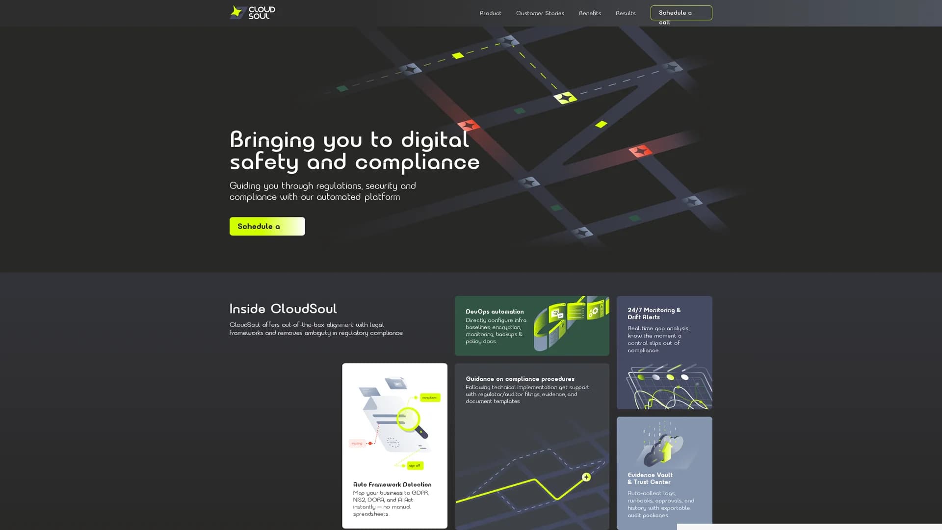 cloudsoul homepage