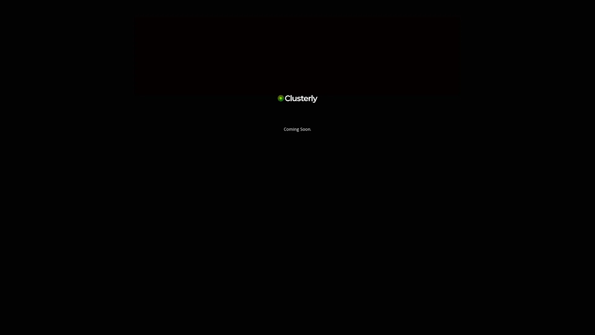 clusterly-ai homepage