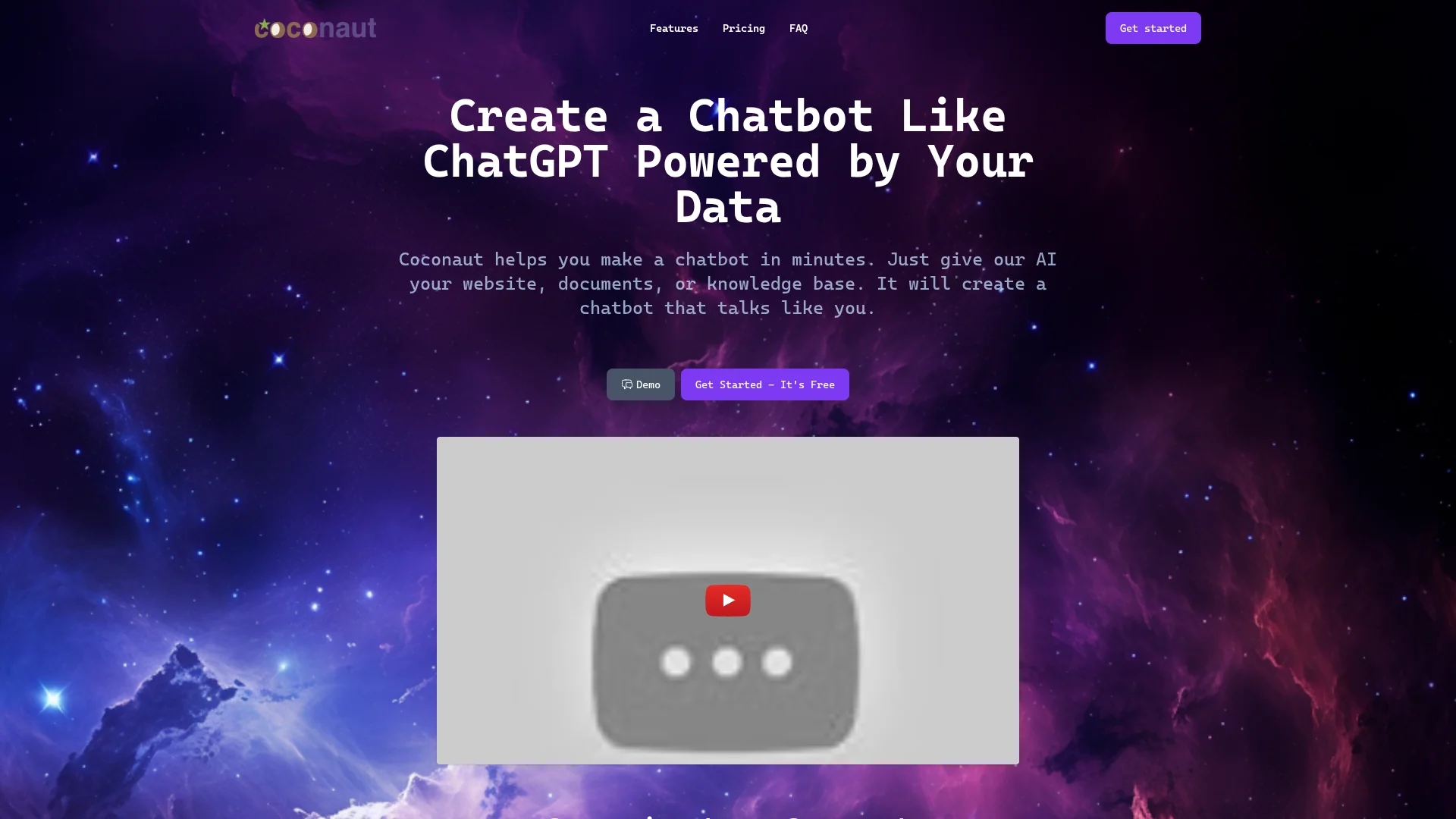 coconaut homepage
