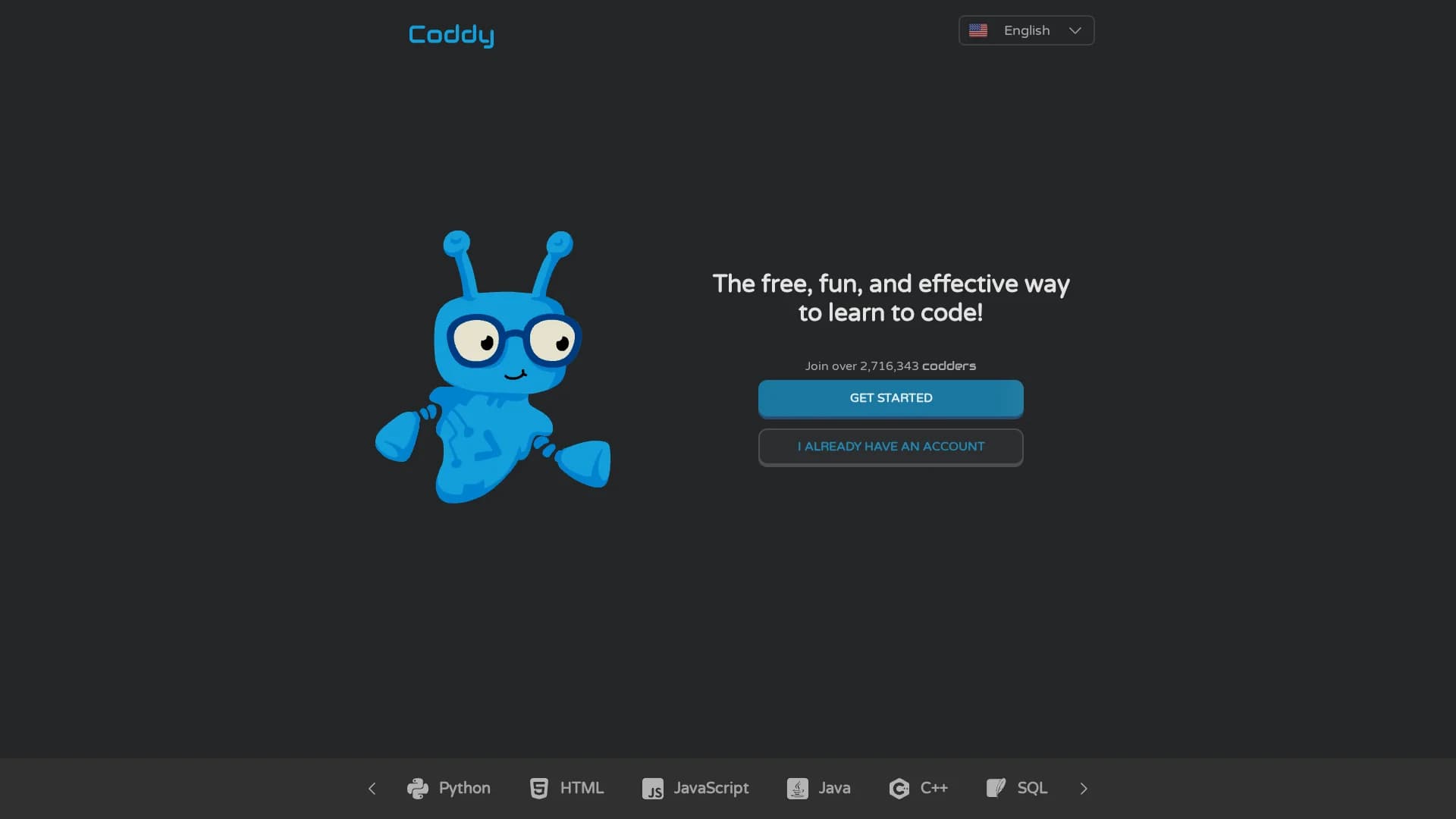 coddy homepage