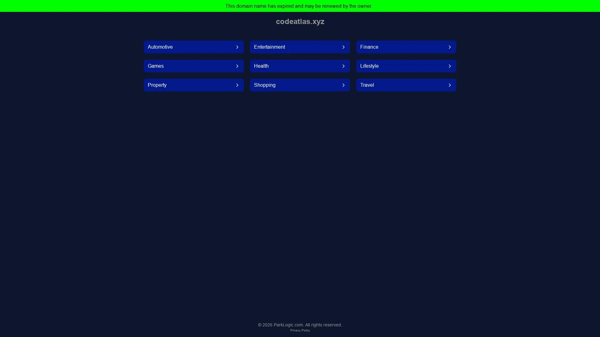 codeatlas-xyz homepage