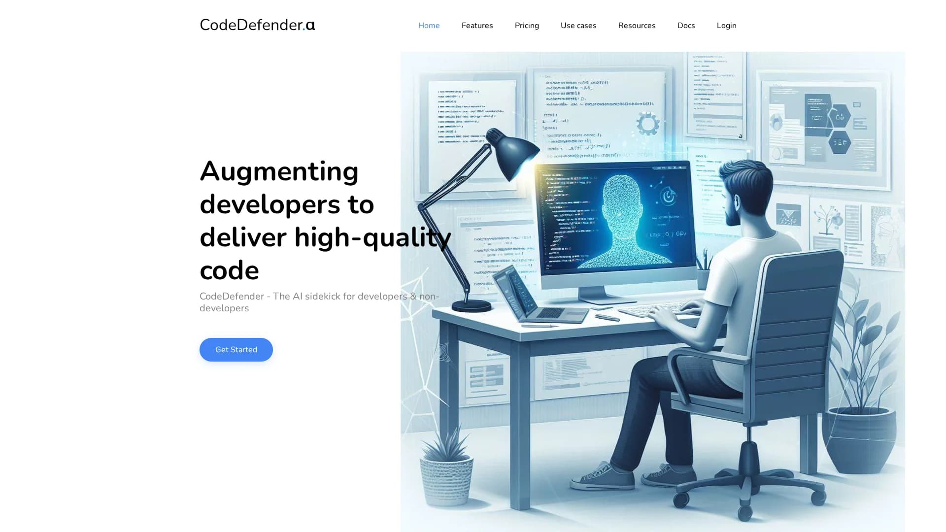 codedefender homepage