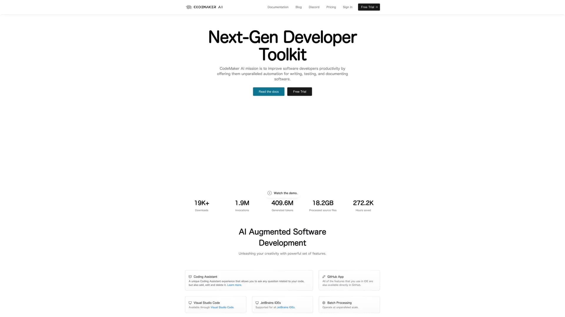 codemaker-ai homepage