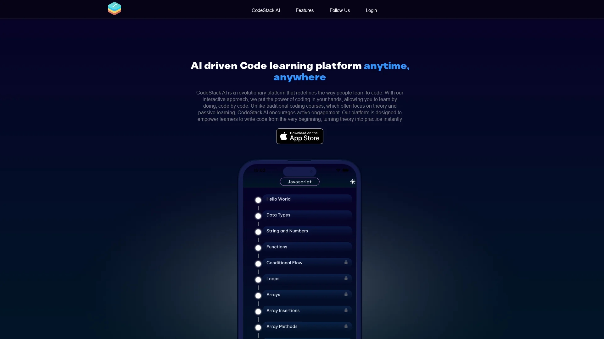 codestack-ai homepage