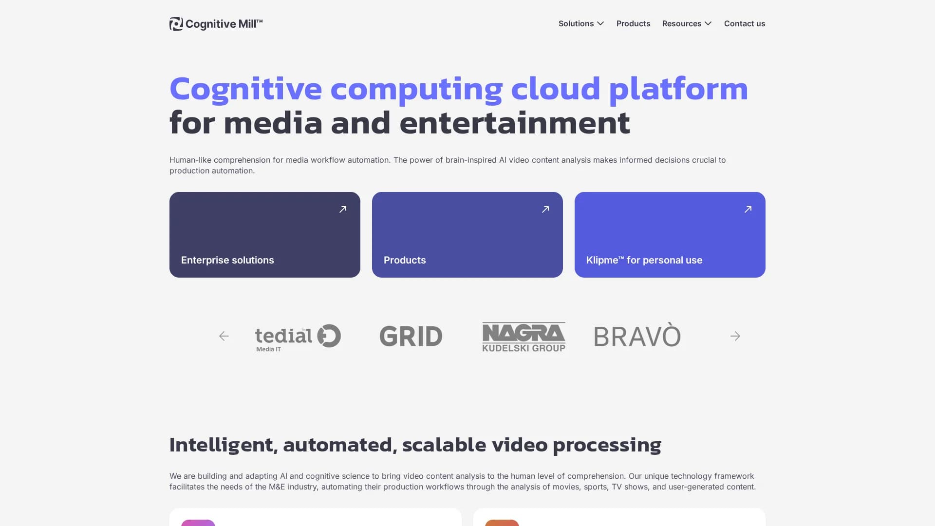 cognitivemill homepage