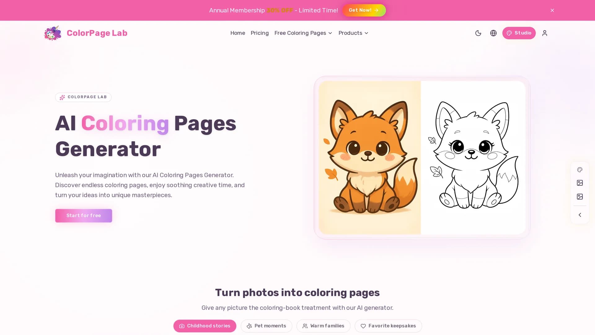 colorpage-lab homepage
