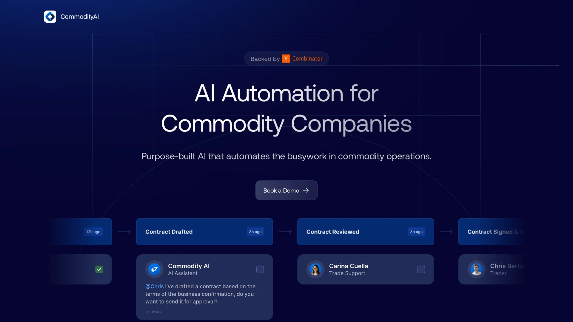 commodityai homepage