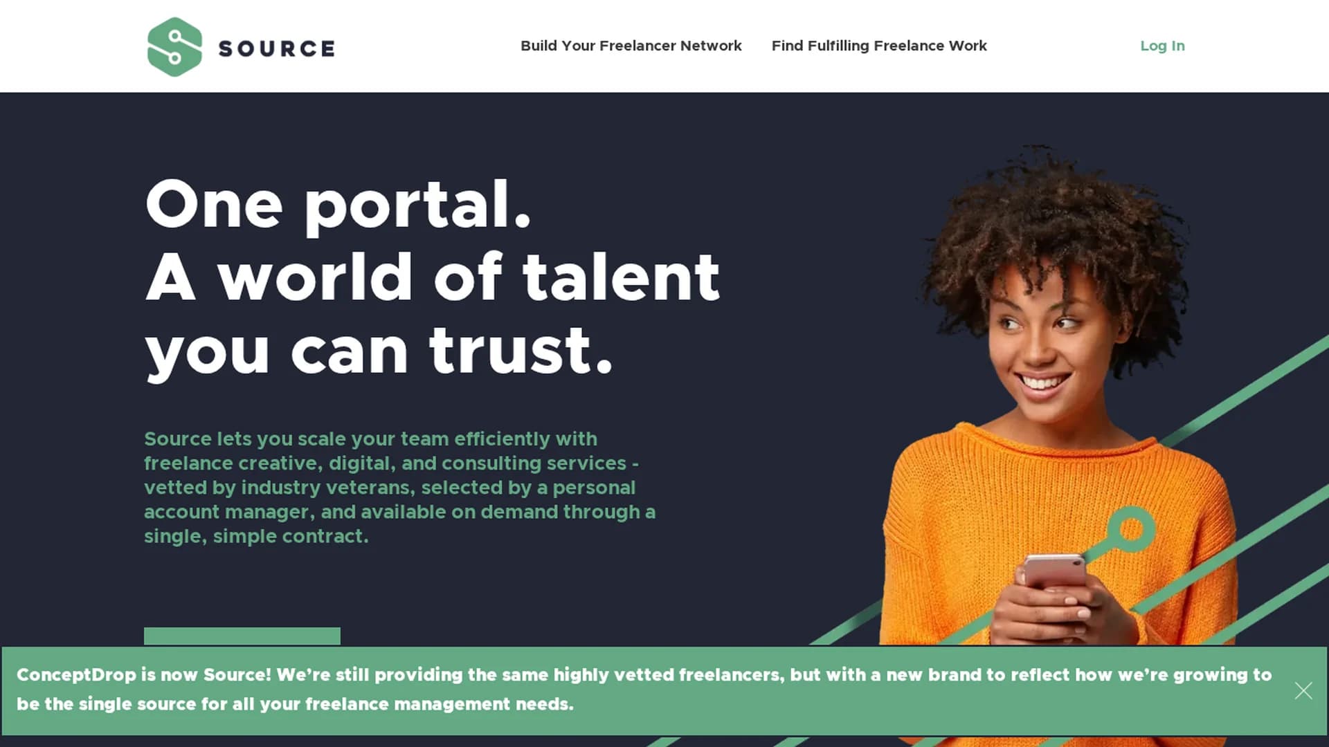 conceptdrop homepage